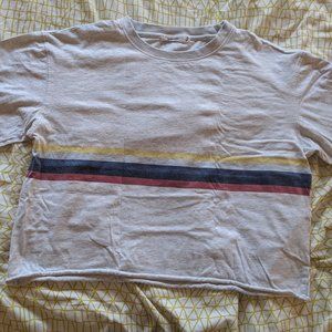 Crop Top Long Sleeve Tee